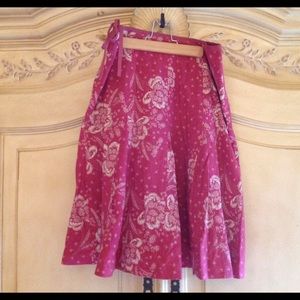 Pink skirt